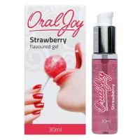 Оральний лубрикант Oral Joy Strawberry, полуниця, 30 мл — Просмотреть изображение 1