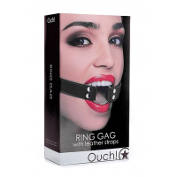Кляп Ring Gag, чорний