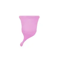 Менструальна чаша Menstrual Cup, фуксія, розмір M — Переглянути зображення 1