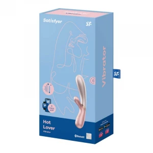 Вібратор з підігрівом Satisfyer Hot Lover, світло-рожевий