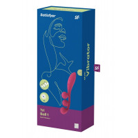 Вібратор Satisfyer Tri Ball 1, рожевий