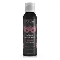 Масажна піна Orgie Acqua Croccante Sakura, квіти сакури, 150 мл — Переглянути зображення 1