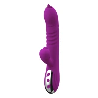 Вібратор Fairy USB 3 functions of thrusting / 20 vibrations -Purple — Переглянути зображення 1