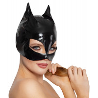 Вінілова маска кішка Vinyl Cat Mask S-L