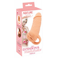 Насадка мастурбатор 2in1 Extension + Masturbator NS Extend M