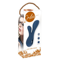 Вібратор Julie Lovetoys Mini Rabbit Vibrator, синій
