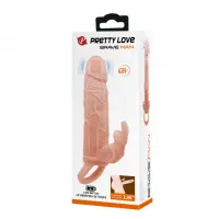 Насадка на пеніс BAILE BRAVE MAN 10 Vibraton — Переглянути зображення 1