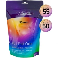 Презервативи Amor Vibratissimo XX ... L Fruit Color, 55 мм, 50 шт — Переглянути зображення 1