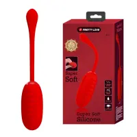 Віброяйце Pretty Love Kirk Red 12 function vibrations — Переглянути зображення 1