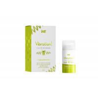 Збуджуючий гель з ефектом вібрації Intt Vibration Caipirinha Tingling Effect Gel, кайпірінья, 15 мл