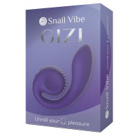 Вібратор для клітора і точки G Snail Vibe Gizi, фіолетовий