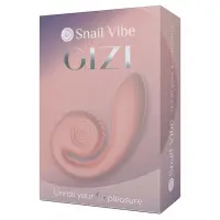 Вібратор для клітора і точки G Snail Vibe Gizi, рожевий — Переглянути зображення 1