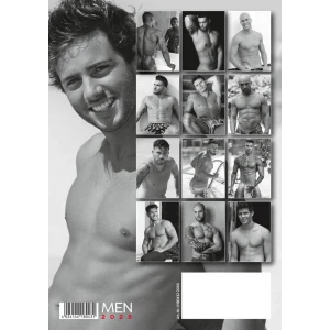Календар з чоловіками PIN-UP Calendar Soft Men, 2025