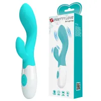 Вібратор PRETTY LOVE Brighty light blue, 30 function — Переглянути зображення 1