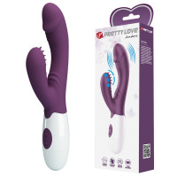 Вібратор PRETTY LOVE Andre purple, 7 function