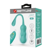 Віброяйце Pretty Love Leshy, бірюзове — Переглянути зображення 1
