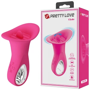 Вібростимулятор PRETTY LOVE Clyde, 12 vibration functions 12 licking settings