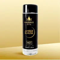 Масажна олія Massage Oil Amber &amp; Musk, 100 мл — Просмотреть изображение 1