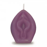 Свічка Edens Candle Vanilla Scented Vagina, фіолетова