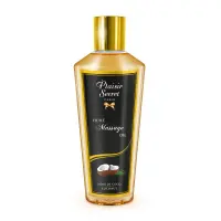 Масажна олія Plaisir Secret Paris Huile Massage Oil Coconut, кокос, 250 мл — Переглянути зображення 1