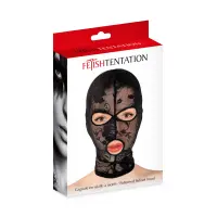 Фетишна мереживна маска Fetish Tentation Cagoule — Переглянути зображення 1