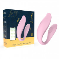 Вібратор Sweet Play C-type Vibrator A7, рожевий