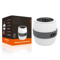 Мастурбатор з вібрацією Men's Play Vibrating Male Masturbator B3, біло-сірий — Переглянути зображення 1