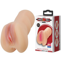 Мастурбатор вагіна CRAZY BULL - Caroline, Double holes TPR