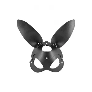 Маска зайчика Fetish Tentation Enjoy Pain Adjustable Bunny Mask, чорна