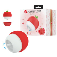 Вакуумний стимулятор клітора для жінок Pretty Love Apple Secret, червоний