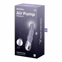 Вібратор для точки G Satisfyer Air Pump Vibrator 1, фіолетовий