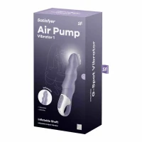 Вібратор для точки G Satisfyer Air Pump Vibrator 1, фіолетовий — Переглянути зображення 1