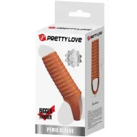 Насадка  на пеніс PRETTY LOVE Hartman, TPR, Waterproof — Переглянути зображення 1