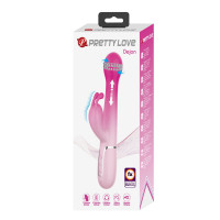 Вібратор PRETTY LOVE Dejon, Tenderness, 7 vibration functions 4 thrusting settings 4 rotatio