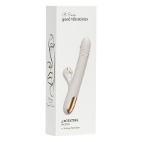 Вібратор для подвійної стимуляціїї Silicone Vibrator 3 rotating functions and 7 licking functions