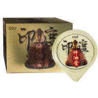 Презервативи Olo Gold Indian God Oil, з точковим та пролонгуючим ефектом, 10 шт