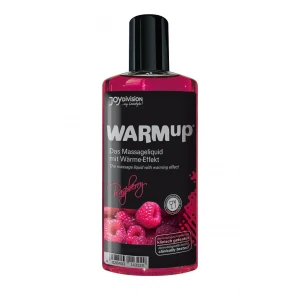 Масажна олія Warmup Raspberry, із зігрівальним ефектом, малина, 150 мл