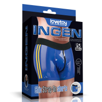Труси для страпону Chic Strap-On Shorts, сині
