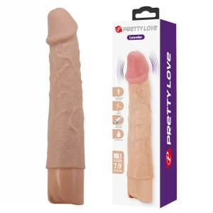 Вібратор Pretty Love Leander Realistic Vibrating Dildo