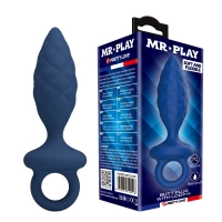 Анальна пробка MR. PLAY Butt Plug with Loop– Size M — Переглянути зображення 1