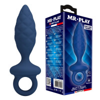 Анальна пробка MR. PLAY Butt Plug with Loop – Size L