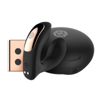 Вібратор Rosy Gold – Wearable Vibrator with Luxury Charging Case – Black