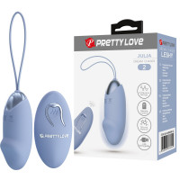 Віброяйце з пультом дистанційного керування Pretty Love  JULIA Dream chaser 2, Blue