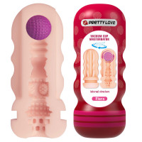 Мастурбатор PRETTY LOVE Flora Vacuum Cup, TPE, тілесний колір