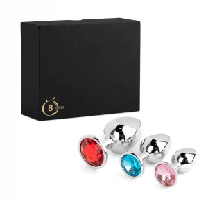 Набір плагів Jewellery Silver PLUG SET, срібний
