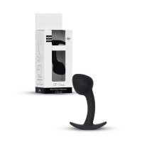 Анальна пробка силіконова Jewellery Curved PLUG- M