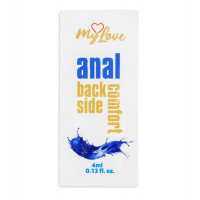 Анальний водний лубрикант для максимального комфорту MyLove Anal Back Side Comfort, 4 мл