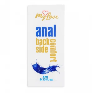 Анальний водний лубрикант для максимального комфорту MyLove Anal Back Side Comfort, 4 мл
