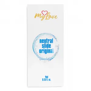 Нейтральний водний лубрикант для інтимної близькості MyLove Neutral Slide Original, 4 мл