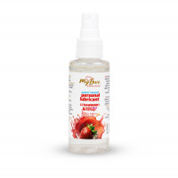 Водний лубрикант 2 в 1 для інтимної близькості та масажу MyLove Aroma Series Strawberry, 50 мл